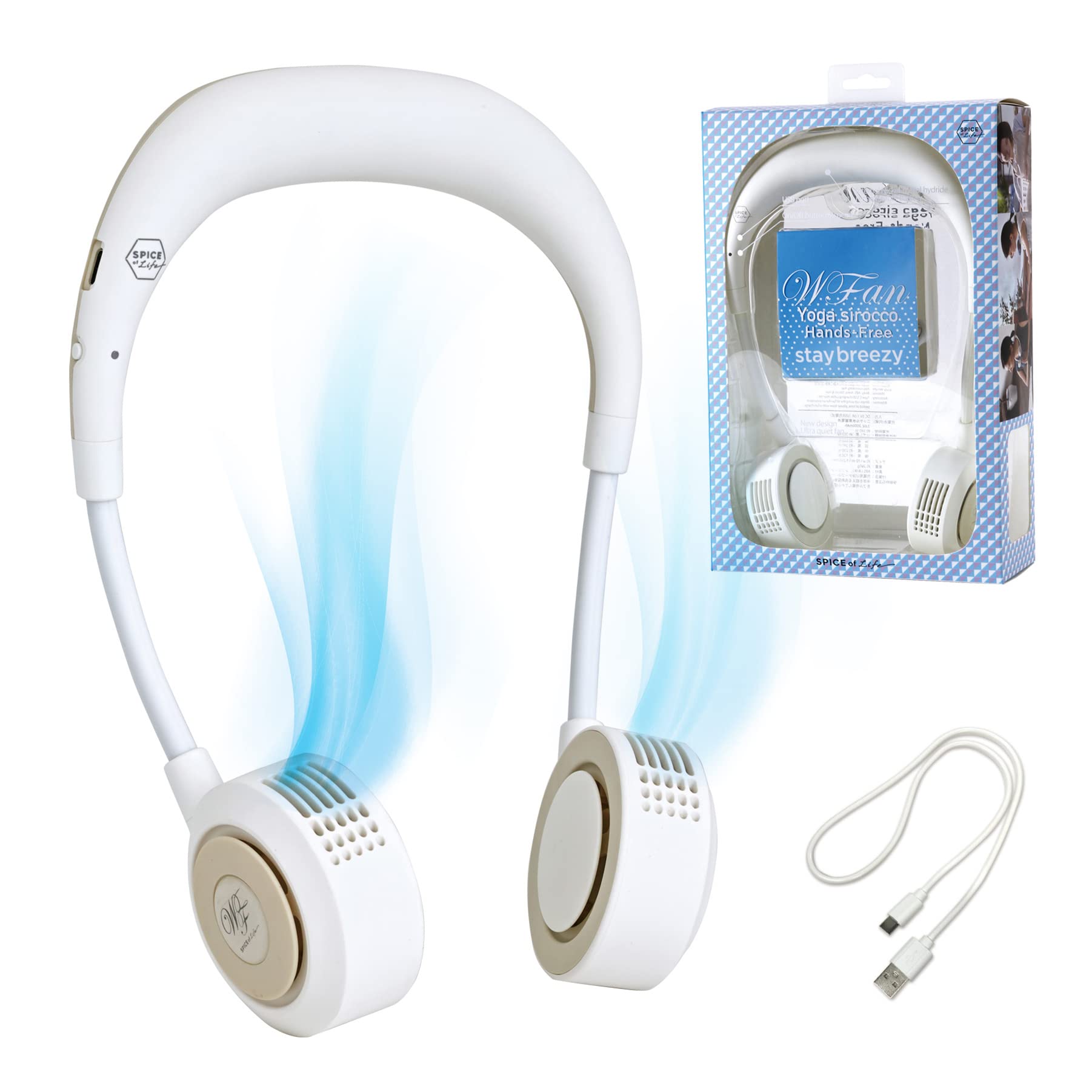 SPICE OF LIFE(スパイス) WFan ダブルファン ハンズフリー ヨガシロッコ 5,606円