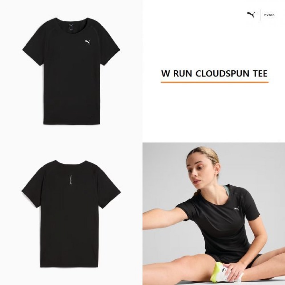 プーマ W RUN CLOUDSPUN TEE 526652 - 01