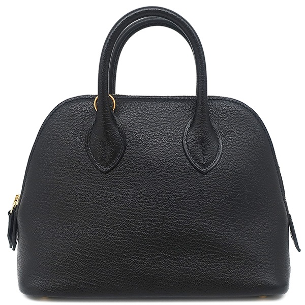 エルメス HERMES 2WAYバッグ ボリード1923 ミニ シェーブル ブラック ゴールド金具 黒 A刻印【中古】
