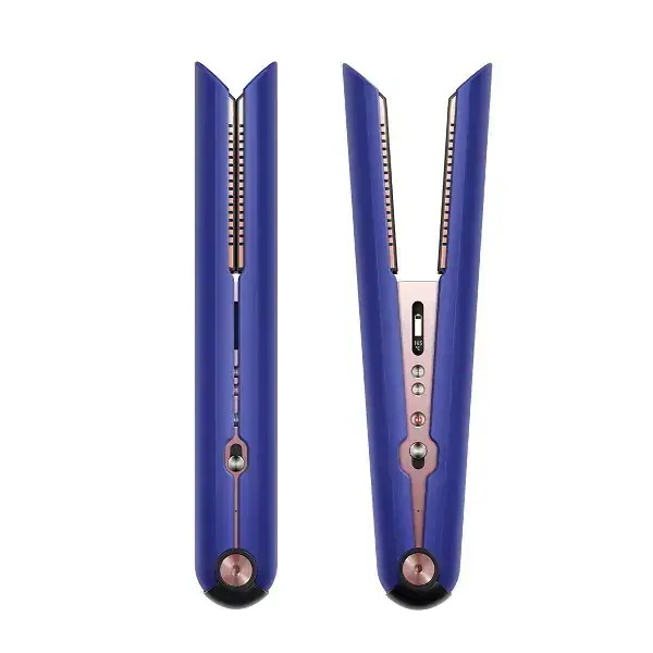 HS07 VBR BX Dyson Corrale TMヘアアイロン（ビンカブルー/ロゼ 収納ボックス付き）