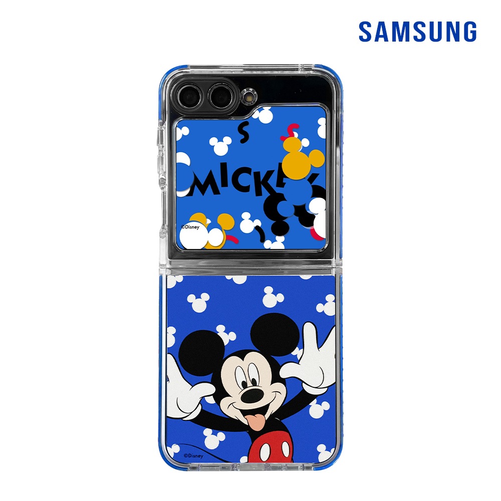 本物のギャラクシーZフリップ5ディズニーフリップスーツケースとカード