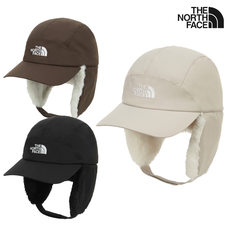 NE3CR56 DRYVENT EARMUFF CAP 25FW 新作 防水 イヤーフラップ クールマックス 裏ボア 防寒 冬コーデ 通学 通勤 韓国コーデ アウトドア コーデ提案 ジャケット ニット