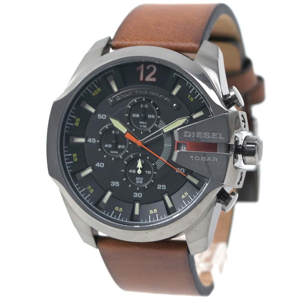 [訳ありアウトレット(ベルトにシワキズ)] ディーゼル 腕時計 メンズ クロノグラフ 日付カレンダー メガチーフ DIESEL DZ4343