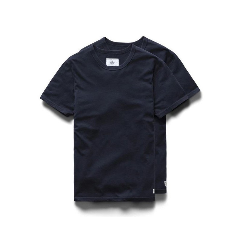 逆輸入 REIGNING CHAMP 2-PACK S/S TEE NAVY 半袖 Tシャツ 2枚セット 半袖シャツ
