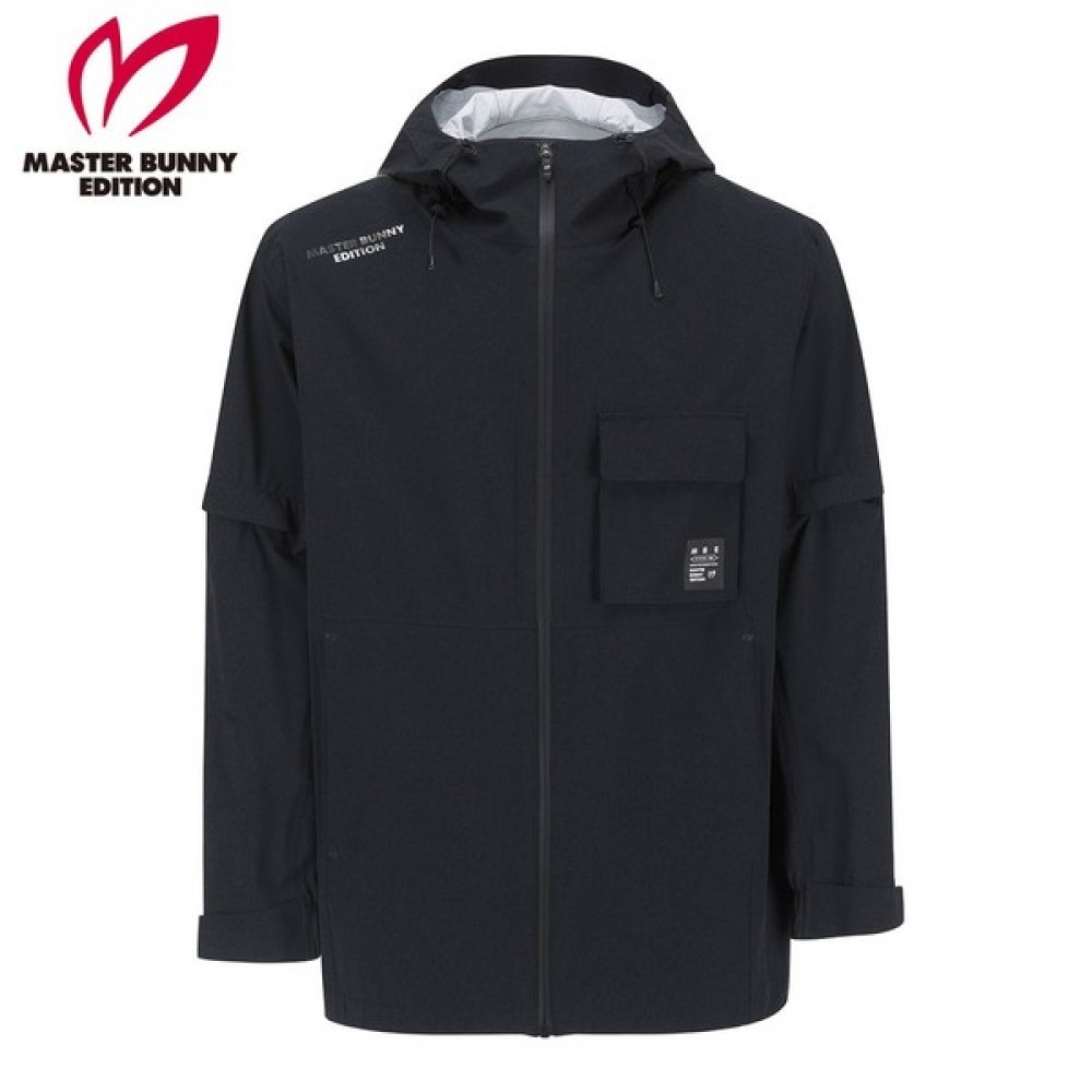 [マスターバニー] メンズデタッチャブルスリーブパッカブルレインジャンパー