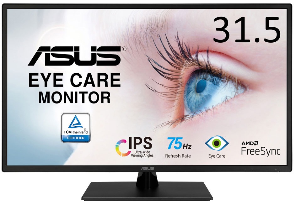 ASUSエイスース 液晶ディスプレイ(31.5型/IPS/FullHD 1920×1080/75Hz/5ms)(ブラック) VA329HE