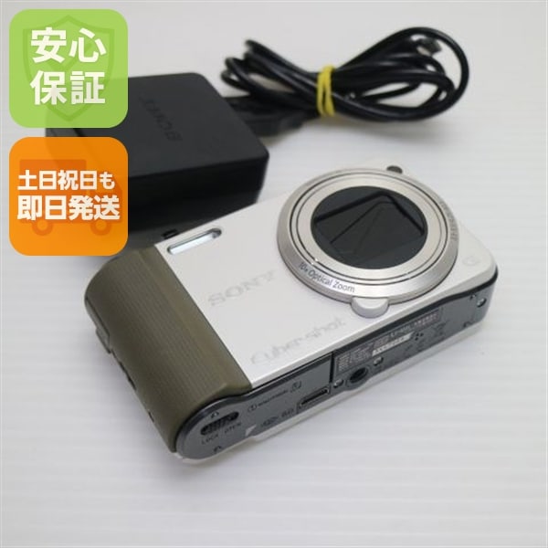 超美品 Cyber-shot DSC-HX7V ホワイト SONY デジカメ 69