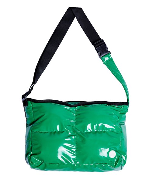2WAY PADDED MESSENGER BAG_GREEN