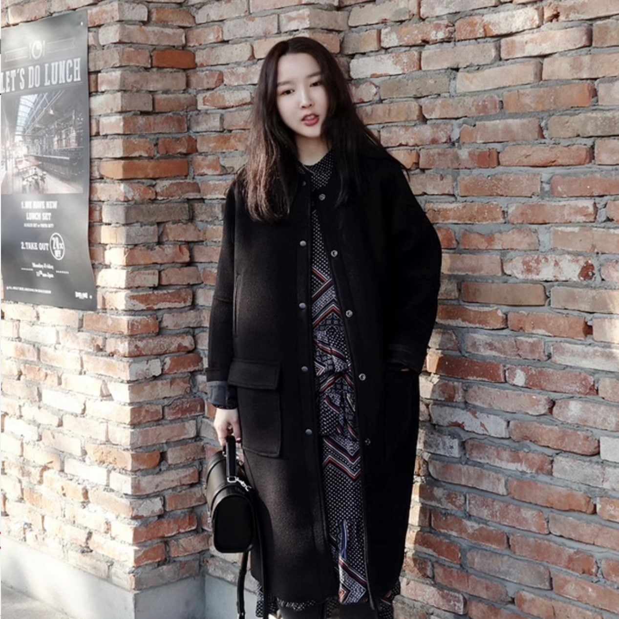 レディース ジャケット コート アウター 上着 ウールロングコート レトロコート ロングコート ノーカラーコート 長袖 萌袖 襟なし フォーマル オーバーサイズ スマート 前開き かわいい