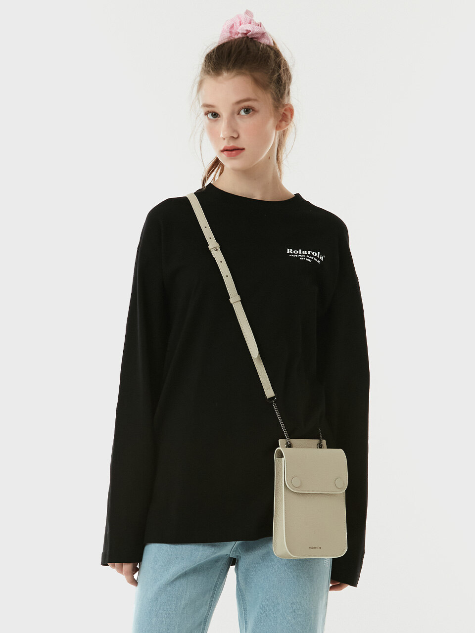 ロラローラ (BG 21104) インデックスミニバッグベージュ 13,604円