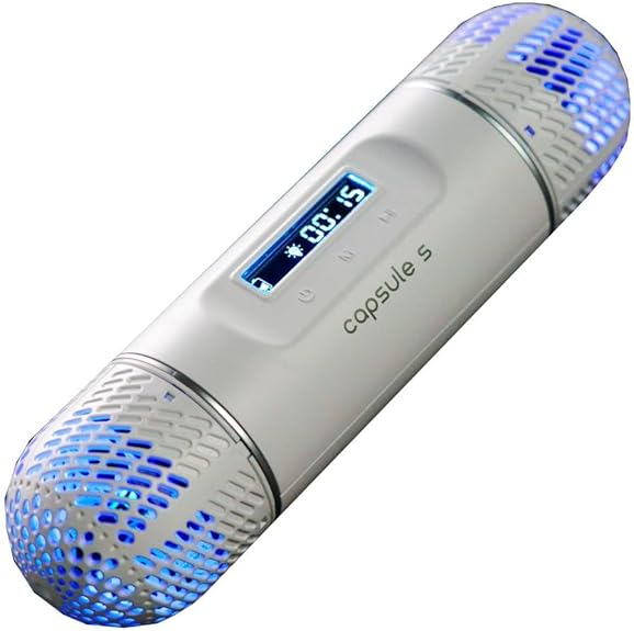 カプセルS ポータブル 靴用 クリーナー, 電子ドライヤー, 1.76lbs, タイマー設定・湿度センサー付き