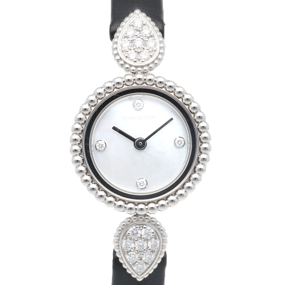 ブシュロン セルパンボエム 腕時計 ステンレススチール WA015701 クオーツ 1年保証 Boucheron 中古 美品