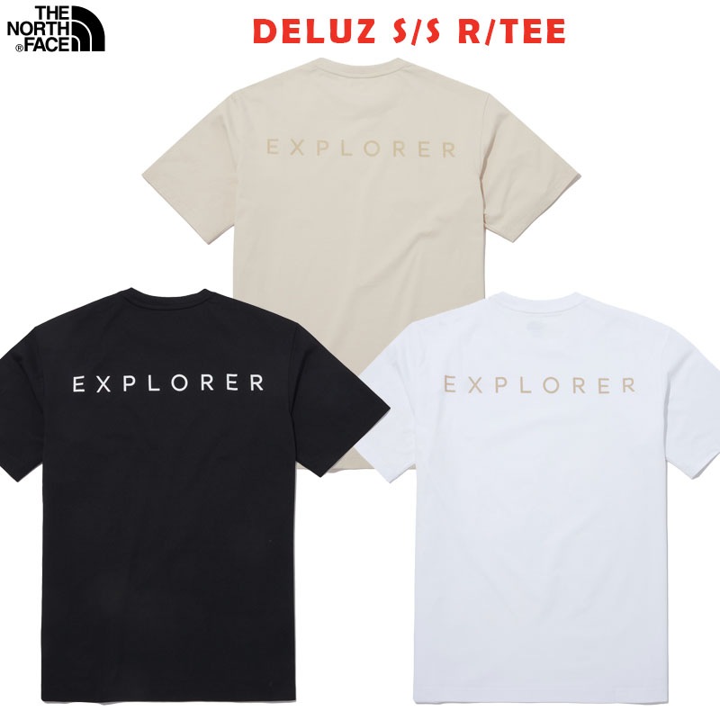 韓国正規品保証 関税負担なし NT7UP08J DELUZ S/S R/TEEデイリー 基本 着装 男子 女子 人気 韓国 ファッション 男女共用 アウトドア