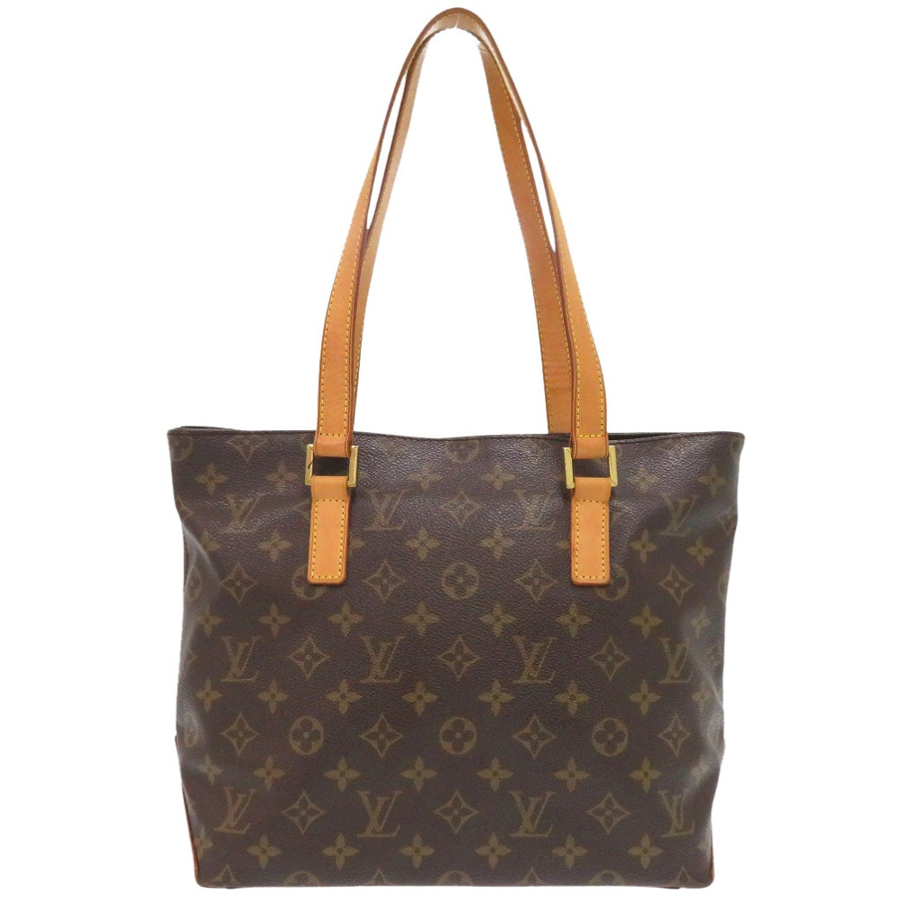 カバピアノ モノグラム M51148 ハンドバッグ モノグラムキャンバス/モノグラム ブラウン LV 0776【中古】 レディース