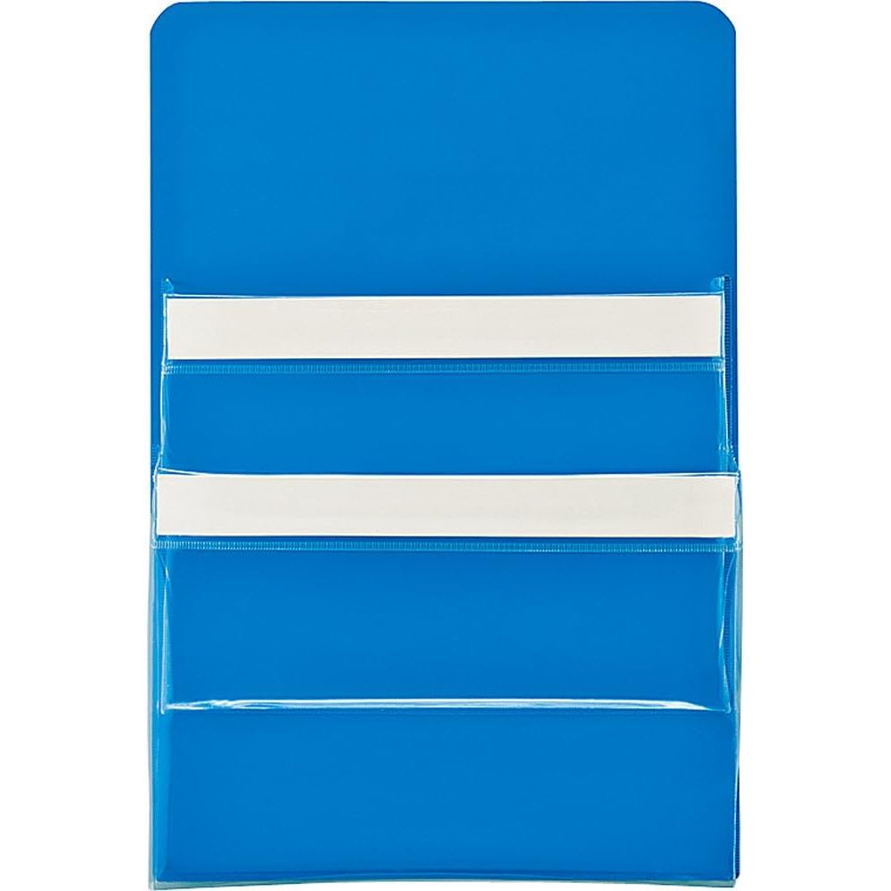 （まとめ買い）コクヨ マグネットポケット K2 2段タイプ A4サイズ 青 K2マク-MPWA4B [x3]