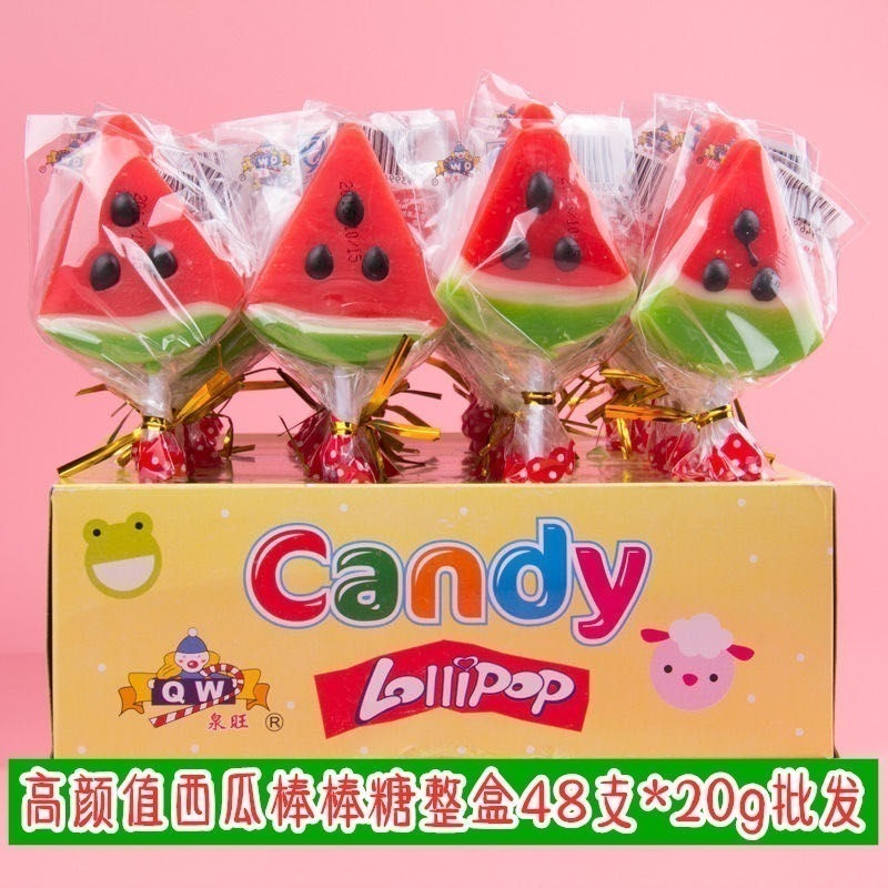 4896Pcs g スイカ ロリポップ ハード キャンディ スナック 機内持ち込みキャンディ ボックス こどもの日のプレゼント 誕生日プレゼント