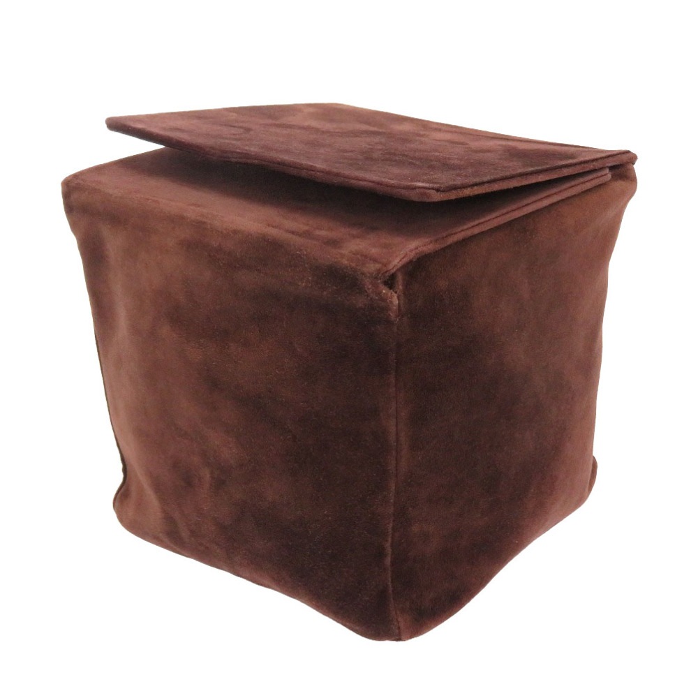 美品 マルチボックス ハンドバッグ ドブリス/ドブリス ブラウン 0142【中古】 ユニセックス