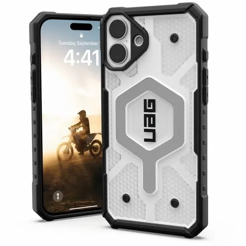 プリンストン iPhone 16 Plus用 MAGSAFE対応 PATHFINDER CLEAR アイス UAG-RIPH24LB-MS-IC