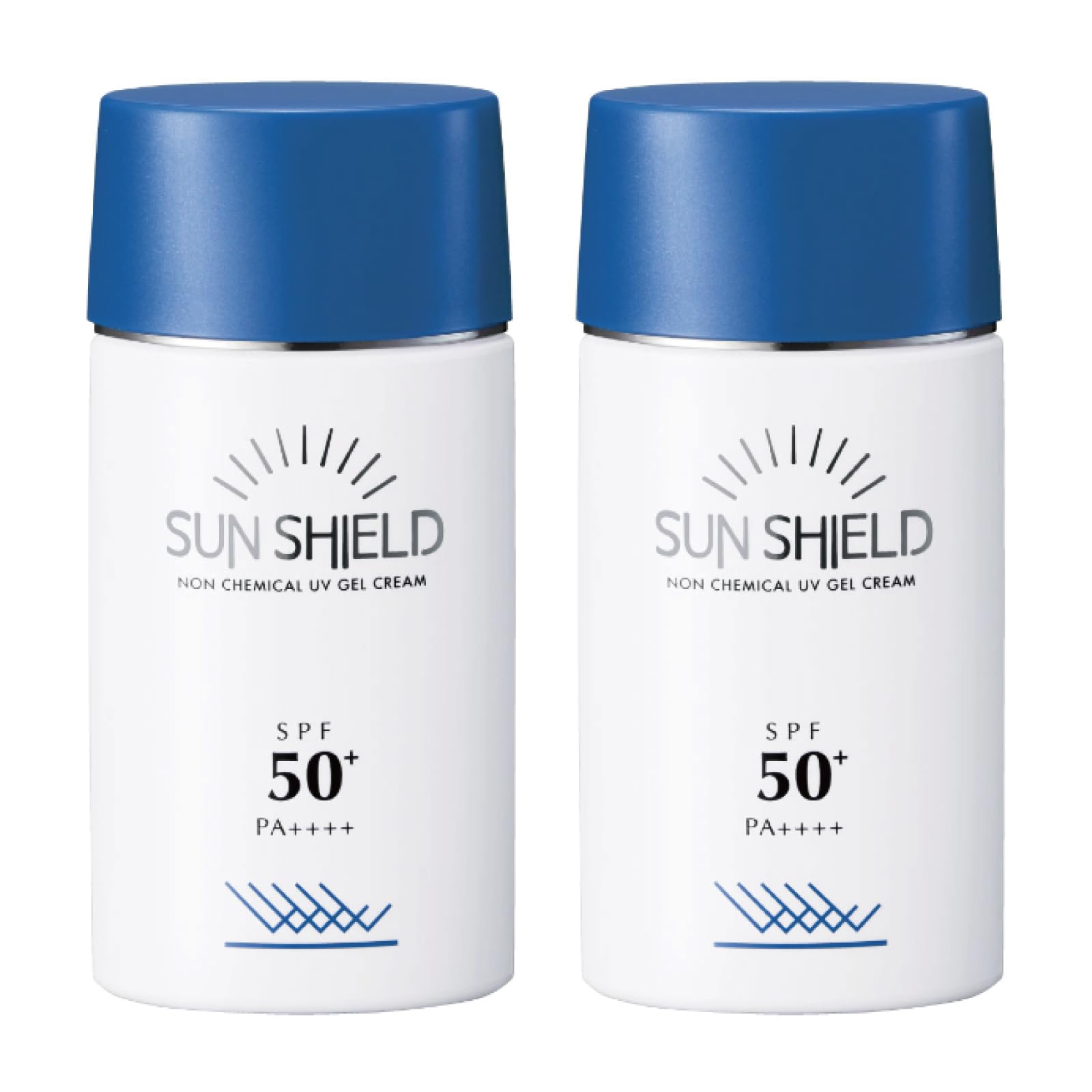 【2個セット】 ラシンシア サンシールドゲル SPF50+ 55ml ＋おまけ付き
