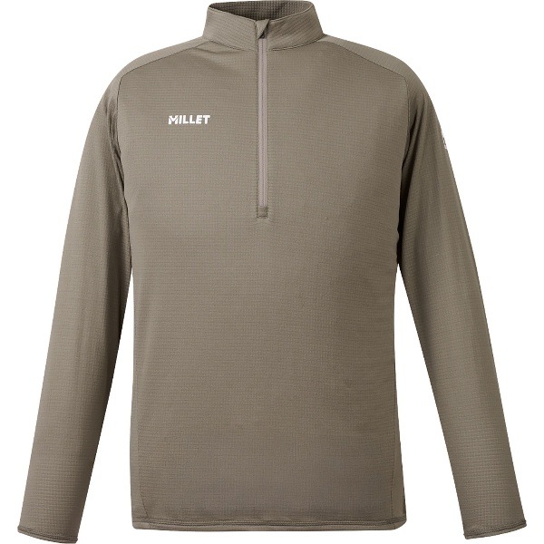 MILLET ミレー ドライグリッド ライト ハーフジップ ロングスリーブ アウトドア スウェットシャツメンズ MIV02175-N9904