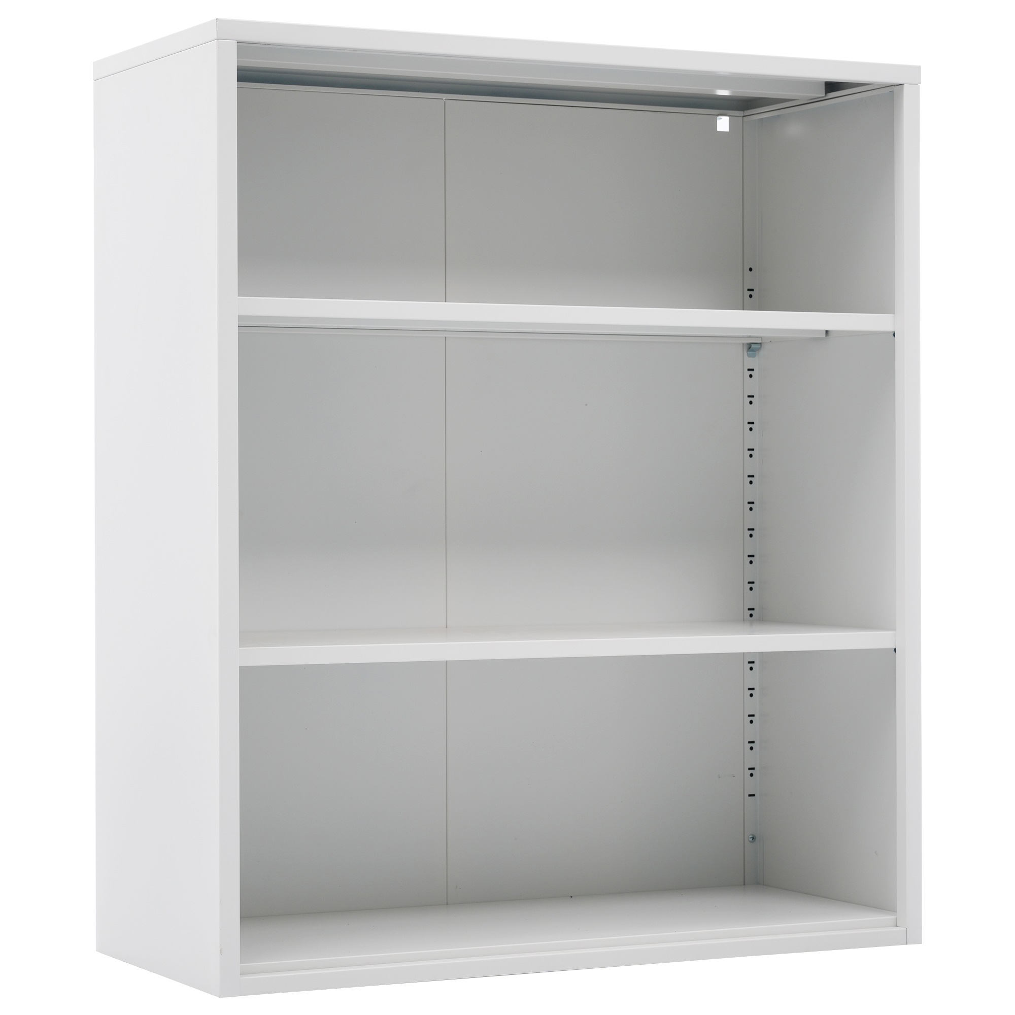 367オープン書庫 キャビネット サイドボード 収納棚 スチール製 可動棚 スリム 収納 オフィス 事務所 会社 店舗 病院 学校 更衣室 寝室 業務用 通気性抜群 簡単組立 頑丈 ホワイト 10,848円