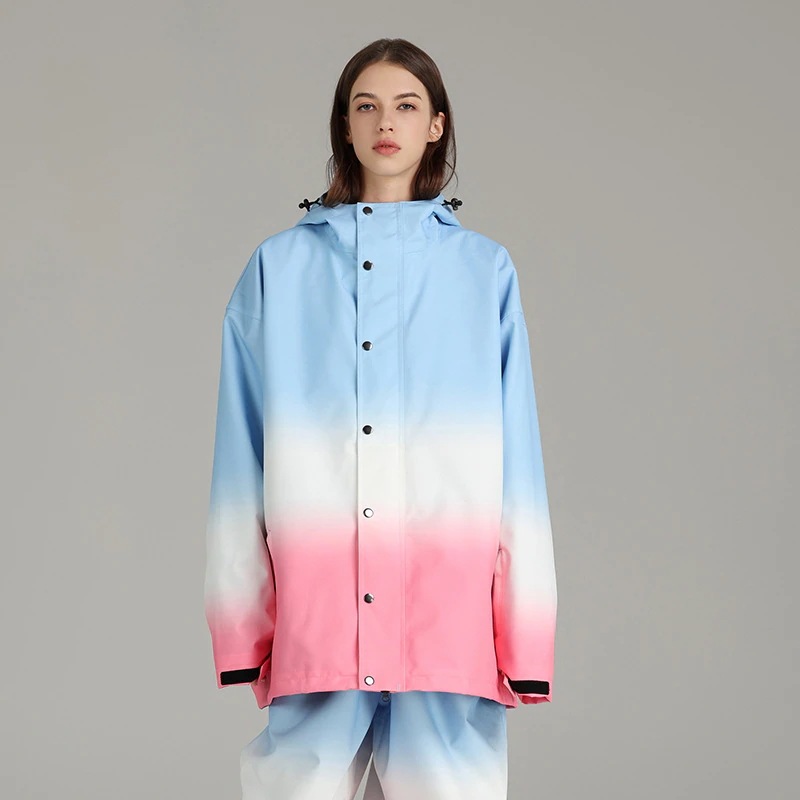 スノーボードウェア ジャケット アウター メンズ レディース 単品 トップスス ノーボード スキーウェア スノボウェア プルオーバー ゆったり 大きいサイズ 切り替え 韓国風 男女兼用 防風防水防寒