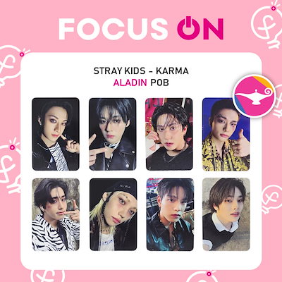 Straykids KARMA トレカ Aladin 特典 コンプ Qoo10] JYP Entertainment STRAYKIDS KARMA ALAD : KPOP