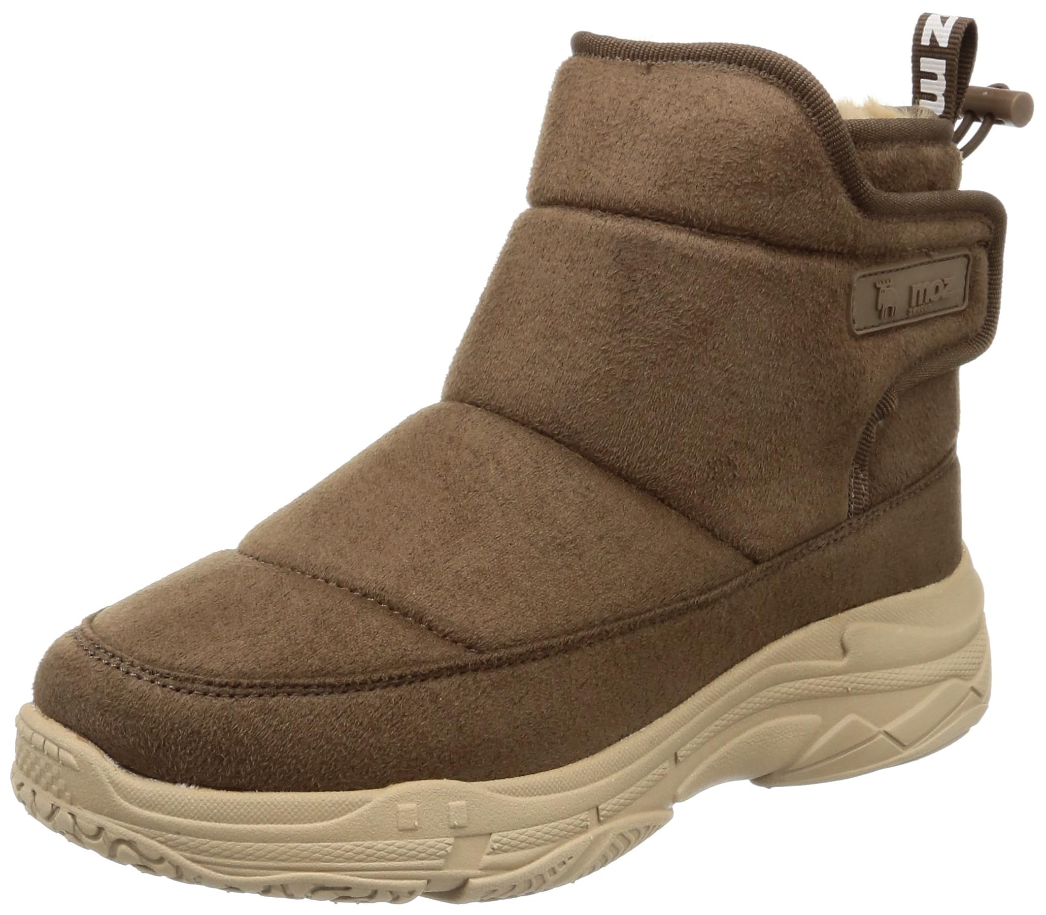 [モズ] 防水 防寒 ダウンブーツ 裏起毛 スノーブーツ 軽量 レディース 93322056 トープ