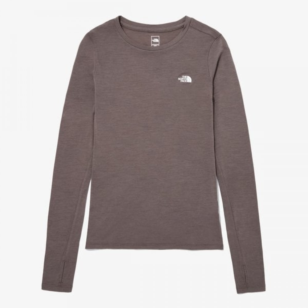 ノースフェイス 女性用 メリノウール ロングスリーブクルー NT7TP90C