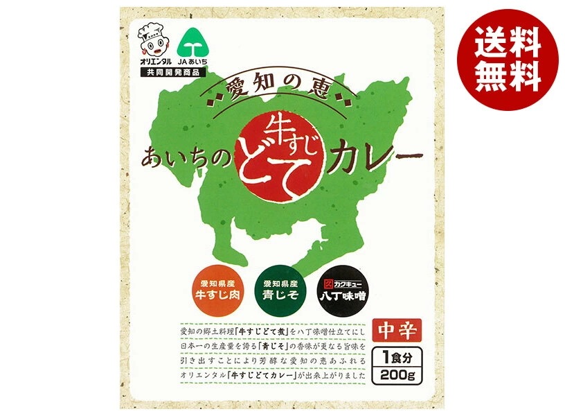 オリエンタル 愛知の恵 あいちの牛すじどてカレー 200g×30個入