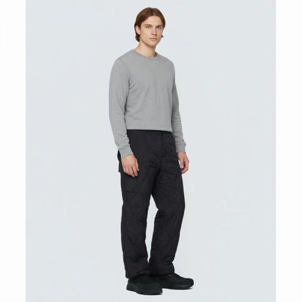 SNOWPEAK APPAREL リサイクルキルティングパンツ S24WUFPT02 ブラック