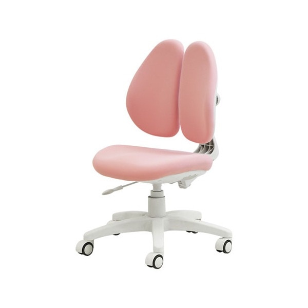 Netforce RBT-1-W-WHPK ホワイトフレーム×ピンク ラビットチェア オフィスチェア メーカー直送