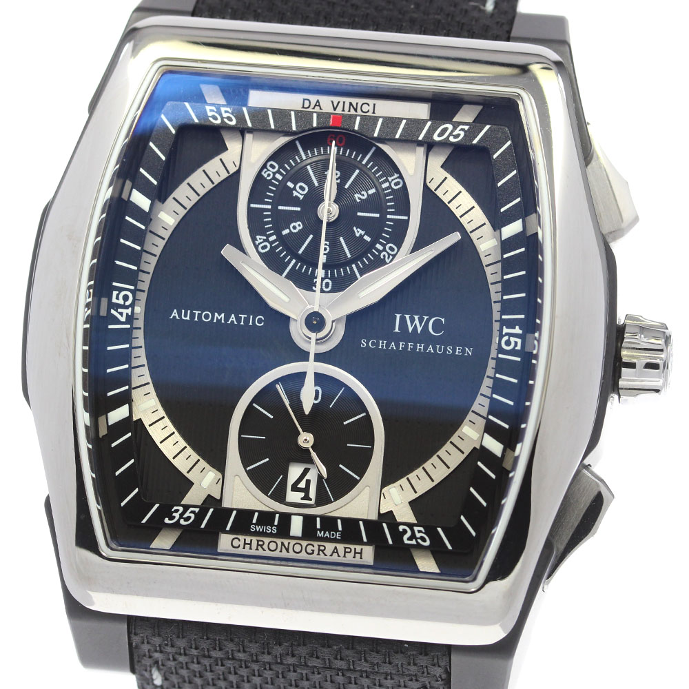 IWC SCHAFFHAUSEN IW376601 ダヴィンチ クロノグラフ 自動巻き メンズ _862366【中古】