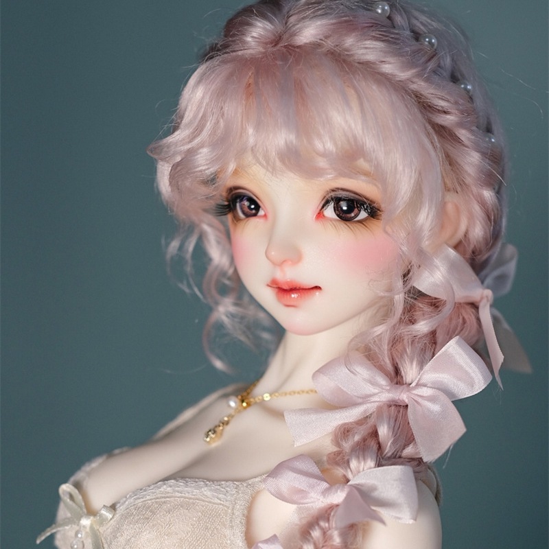BJDドールウィッグ 手入れ 25カラー 編み入り スタイルあり パーマ SD/MSD/YOSDサイズ人形用