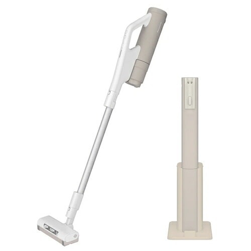 パナソニック【Panasonic】セパレート型コードレススティック掃除機 ホワイト 充電式 スタンド式クリーンドック充電台付 サイクロン式 MC-NX810KM-W【スティッククリーナー】