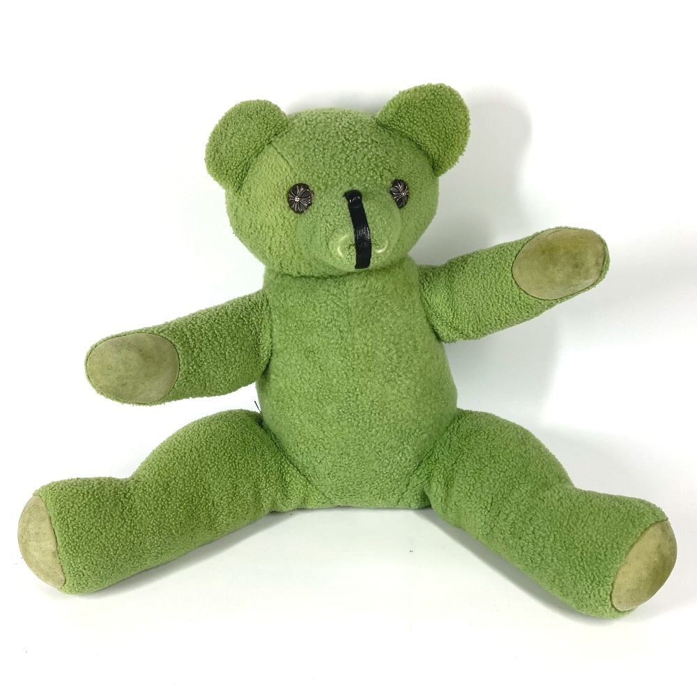 ぬいぐるみ テディベア ベア クマ 人形 インテリア モヘア グリーン