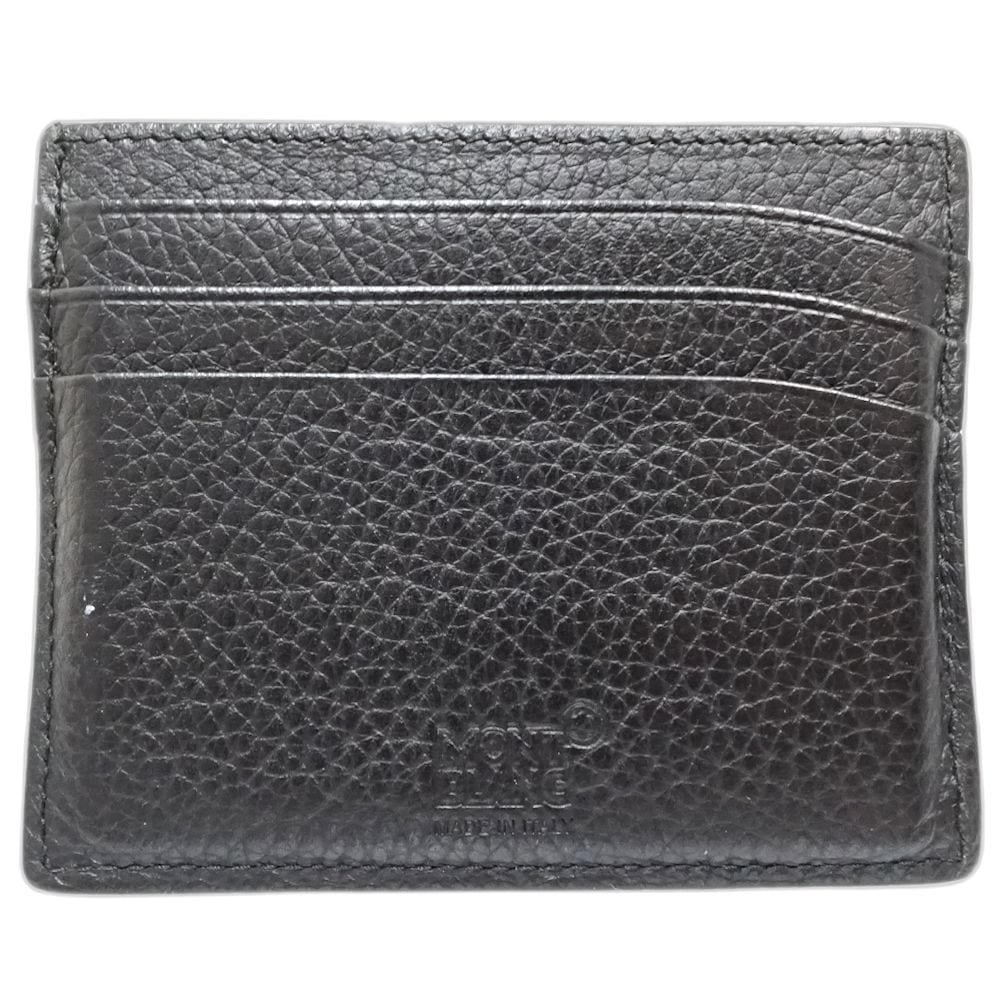 名刺入れ マイスターシュテュック カードケース レザー ブラック レディース/181912【中古】