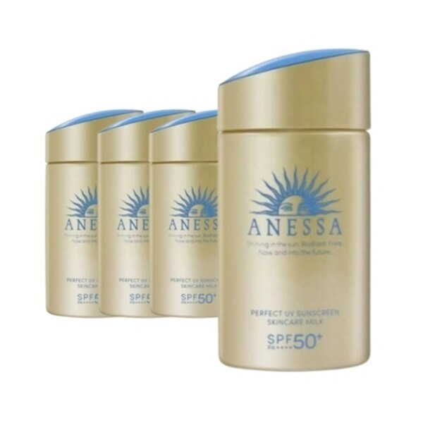 アネッサ パーフェクトUV サンスクリーン スキンケアミルク 60ml 4本 14,417円