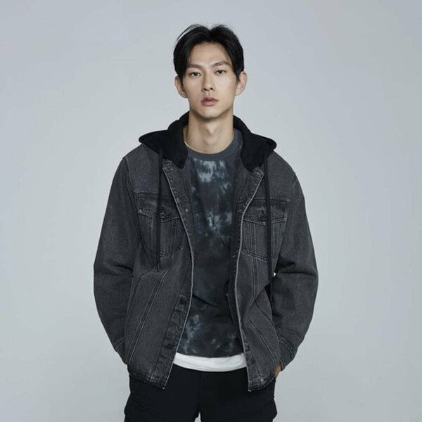 男女共用オーバーサイズフィットフードレイヤードシャツ型ジャケット(B225DS160P19)_BP