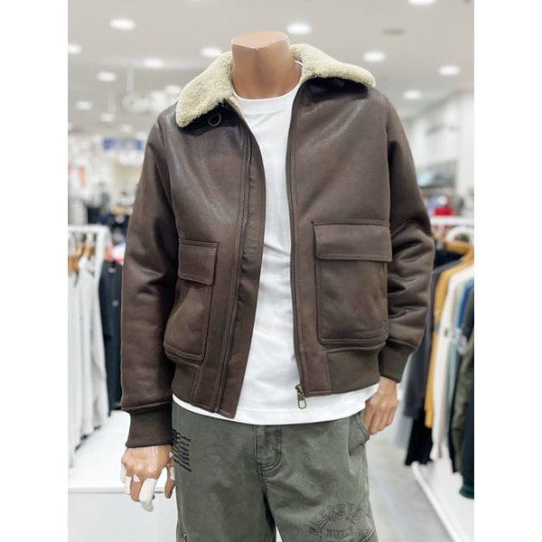 男女共用アウトポケットムートンジャンパー(JQ4JPU501)