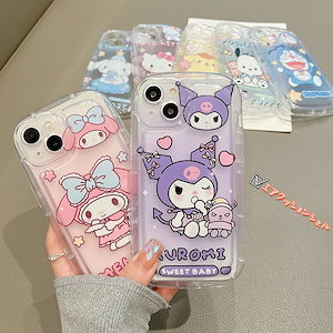 新品入荷キティ iPhoneケース かわいい ハローキティ クロミ クリア 対応機種iPhone11 12 13 14 Pro ProMax X/XS Max XR 7/8/SEケースPlus 7/8