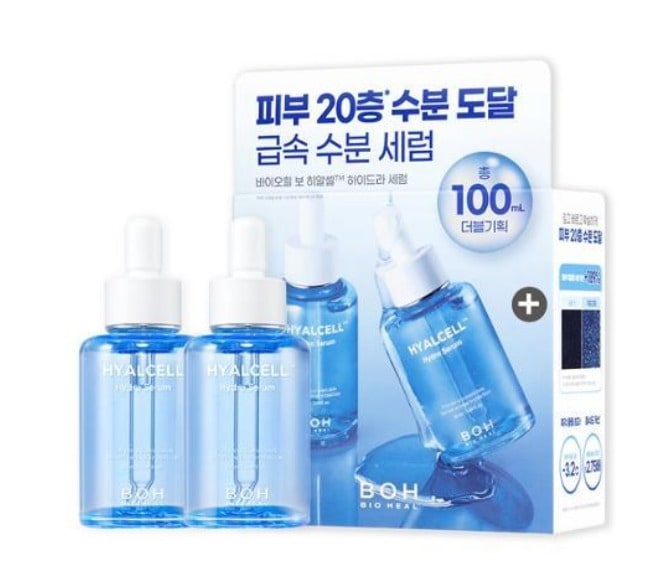 [NEW水分セラム] ヒアルセル ハイドラ セラム 50ml+50ml ダブル 企画セット