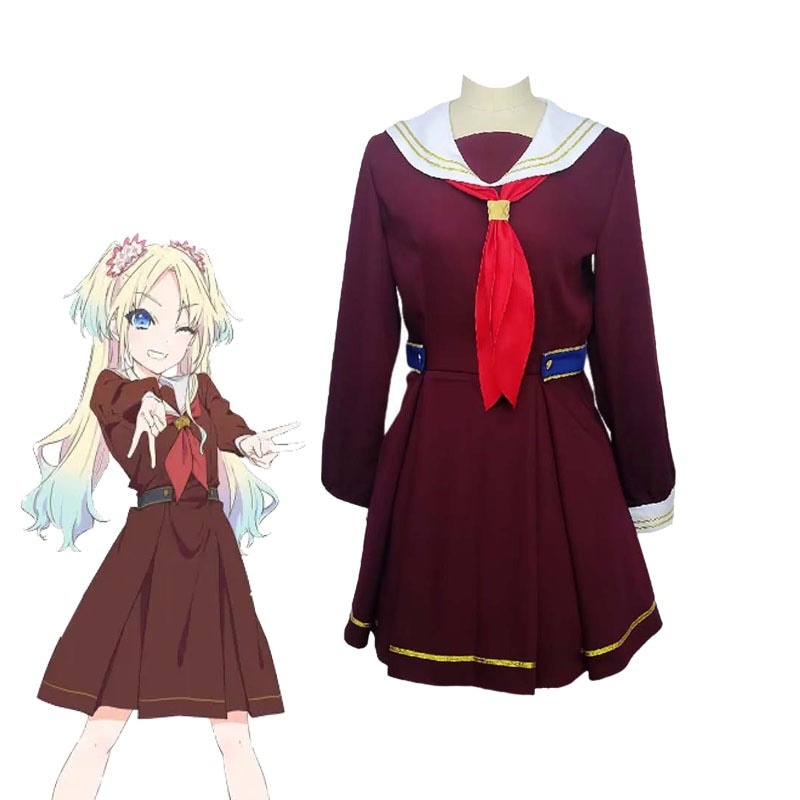 ラブライブ 蓮華スカイガールズアカデミー バーチャルアイドル第五グループ セーラー服 コスプレ衣装