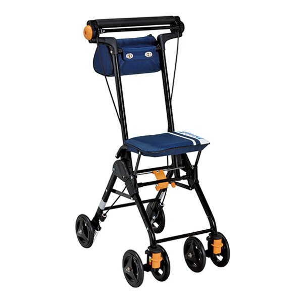 シルバーカー テイコブナノン コンパクト 座れる 幸和製作所 カート 歩行器 歩行車 折りたたみ 軽量 アルミ製 歩行補助 介護 高齢者 おしゃれ 歩行補助車 手押し車 散歩 介護用 高さ調節