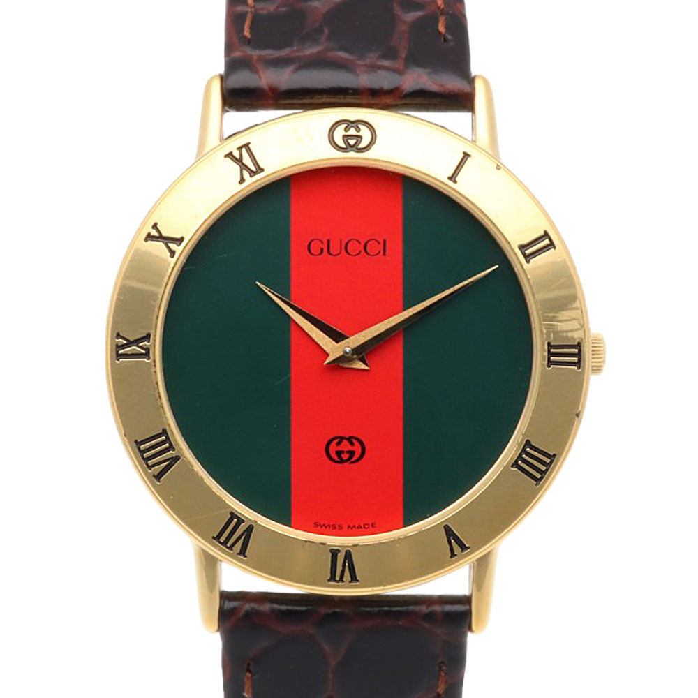 グッチ 腕時計 GP 3000M クオーツ 1年保証 GUCCI 中古