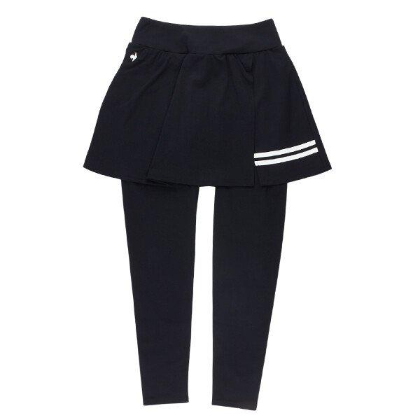 スカート起毛レギンス QP422TPFO6 BLK