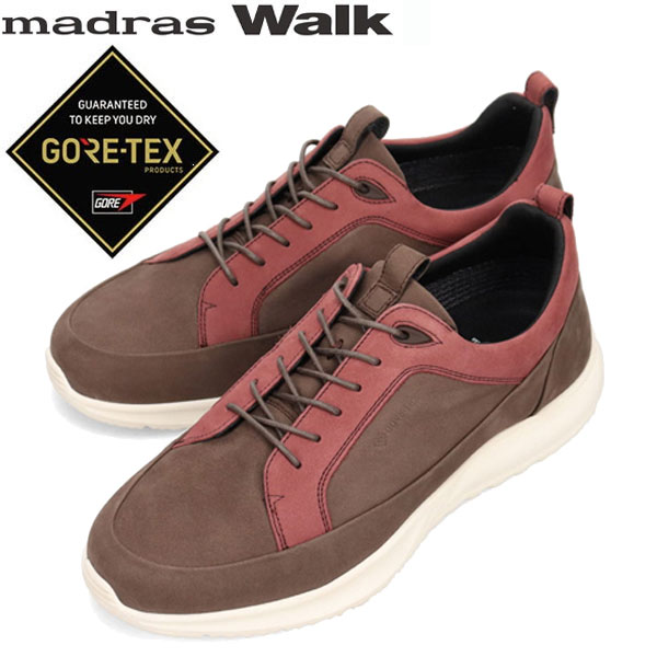 返品交換不可 訳あり大特価 マドラスウォーク madrasWalk 全天候快適なレザースニーカー GORE-TEX MW7600 靴 メンズ 11,419円