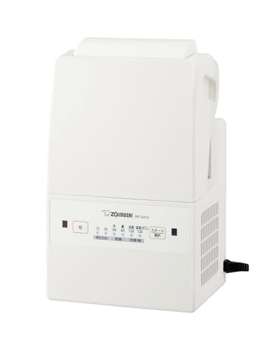 【Amazon.co.jp限定】 象印マホービン(ZOJIRUSHI) ふとん乾燥機 スマートドライ コンパクトモデル マット＆ホース不要 角度調節 ホワイト RF-UA10AM-WA