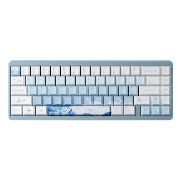 Muse Ariel VYU67 ANSI Gateron&Varmilo Magnet White switch vm-vyu67-a109-gvmw