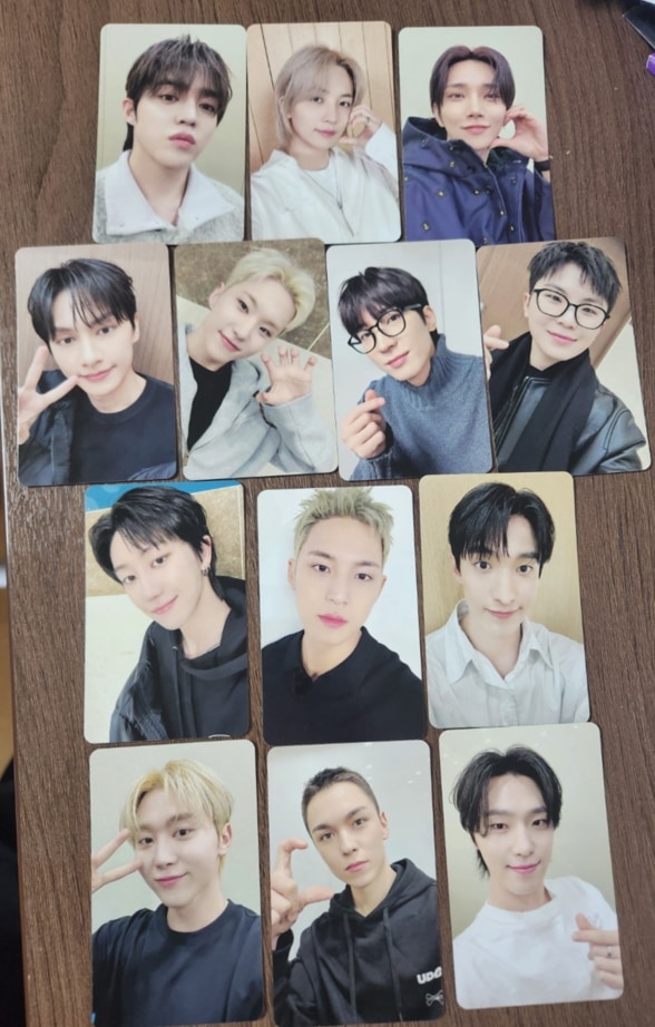 SEVENTEEN B-DAY PARTY : BURST Stage Stamp tour PHOTOCARD SET